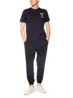 T-shirt Superculture Blu gin tonic theraphy A1839 BLU SUPERCULTURE 