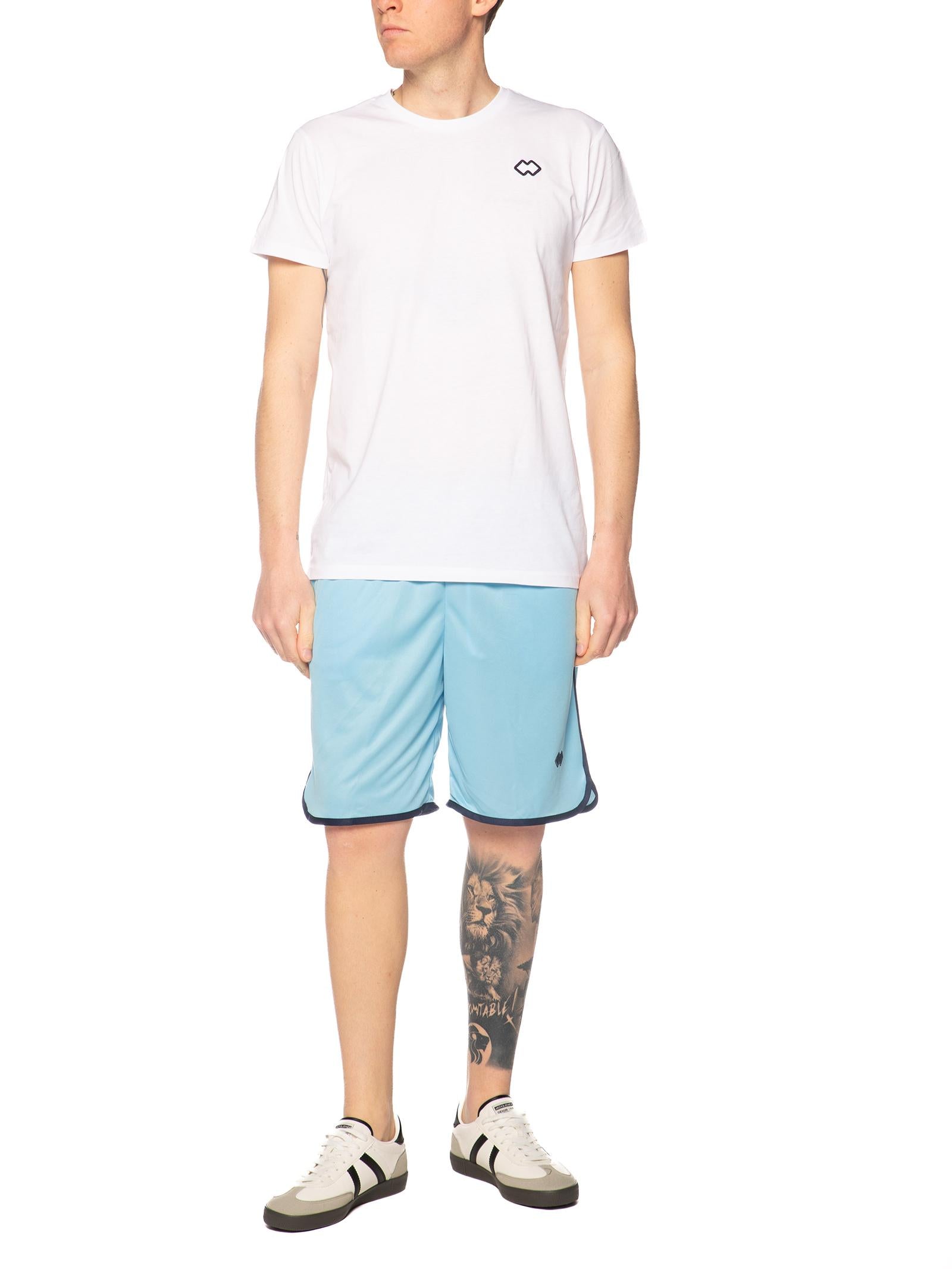 Bermuda Errea Celeste con logo piccolo R33P0T 050 ERREA 