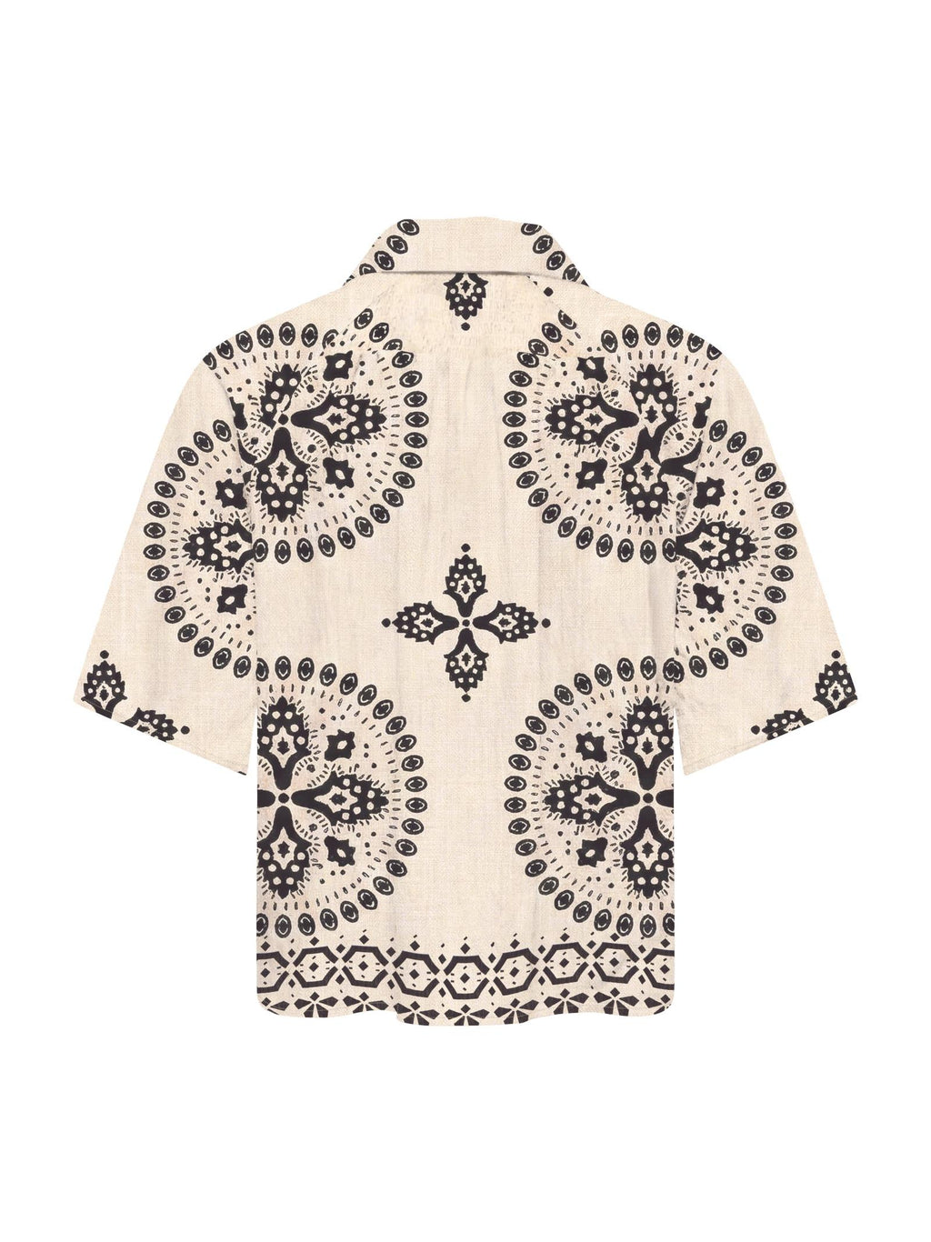 Camicia Only Panna Nero Izzy fantasia 15373618 /Black Cloud Dancer ONLY 