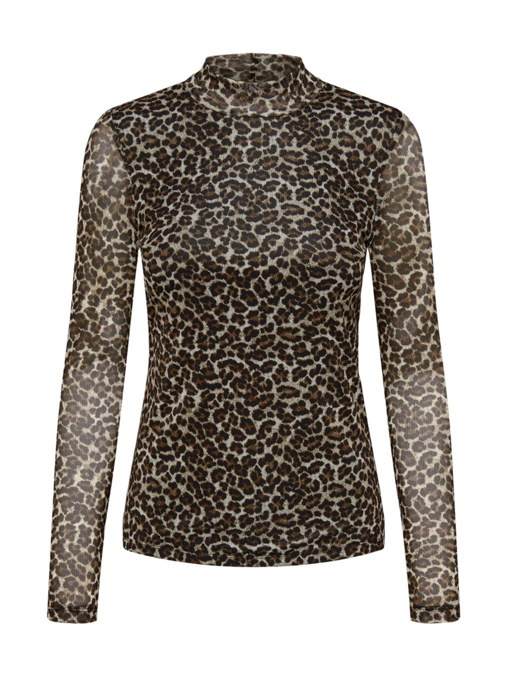T-shirt Only Erica Maculato con collo alto 15141298 /Pumice Stone ONLY 