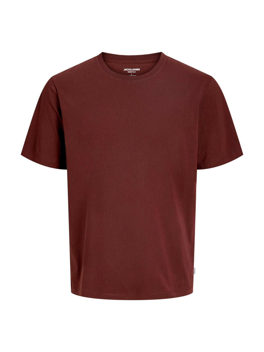 T-shir Jack & Jones Organic Marrone scuro a maniche corte basic 12156101 /Bitter Chocolate JACK & JONES 