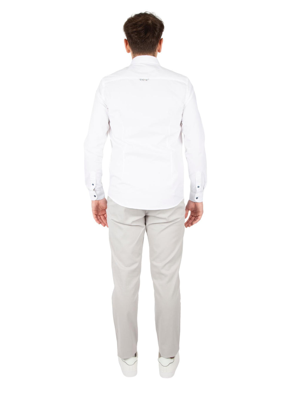 Camicia Seinse Microfantasia Bianca CE1032 BIANCO SEINSE 