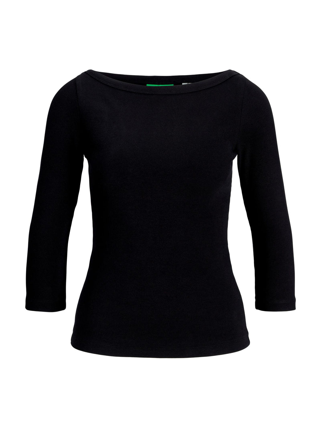 T-shirt JJXX Fifi Nero scollo a barca 12272119 BLACK JJXX 