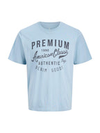 T-shirt Jack & Jones Alex Celeste vintage 12298020 /Ashley Blue JACK & JONES 
