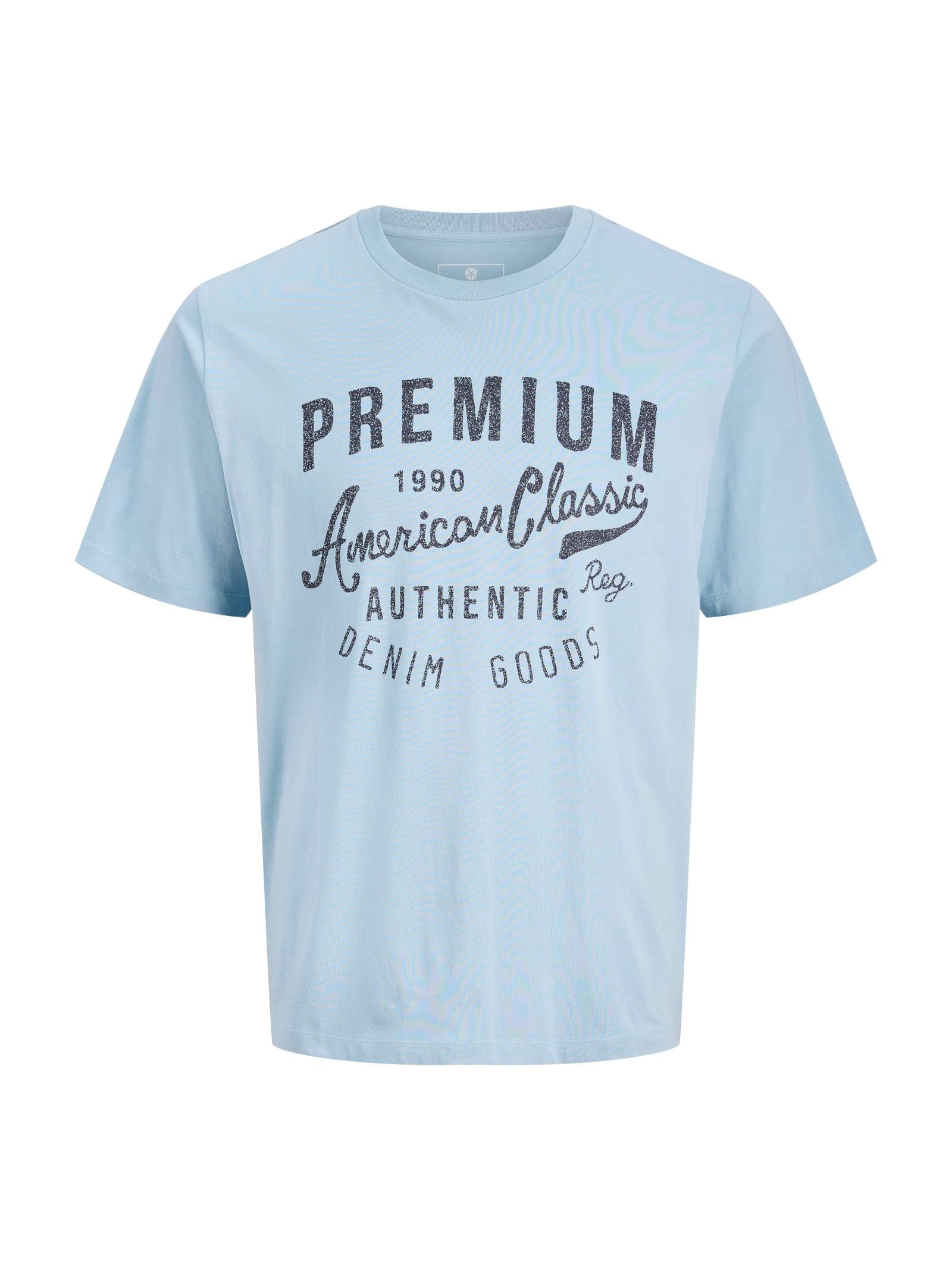 T-shirt Jack & Jones Alex Celeste vintage 12298020 /Ashley Blue JACK & JONES 