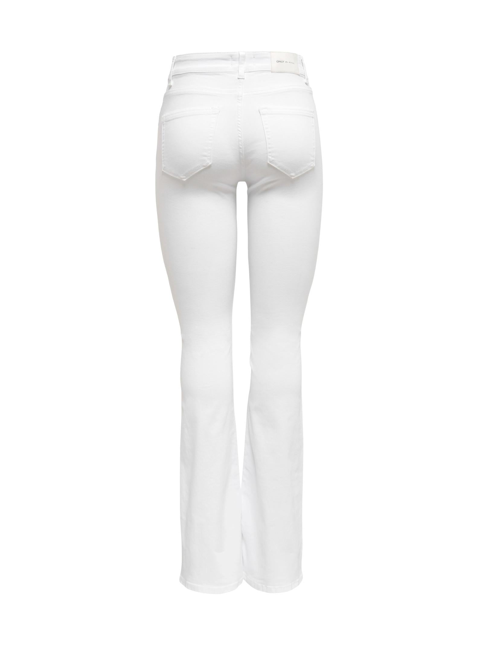 Jeans Only Blush Bianco a zampa 15313015 /White ONLY 