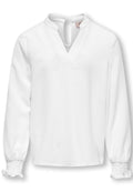 Blusa Kids Only Bianco manica lunga