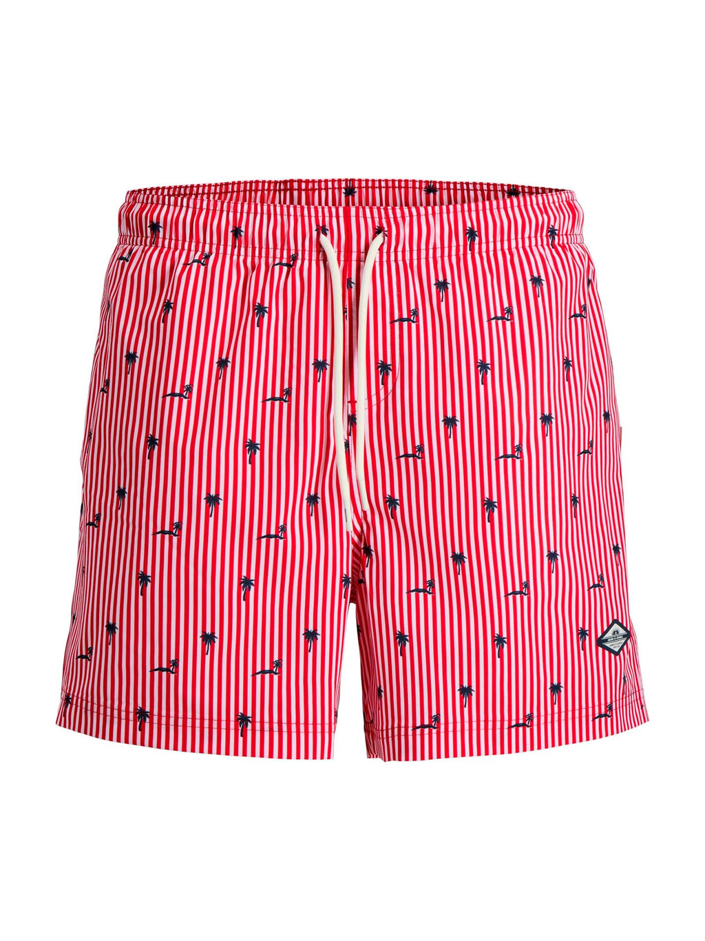 Costume Jack & Jones Maui Stripe Riga rossa 12291425 /True Red JACK & JONES 