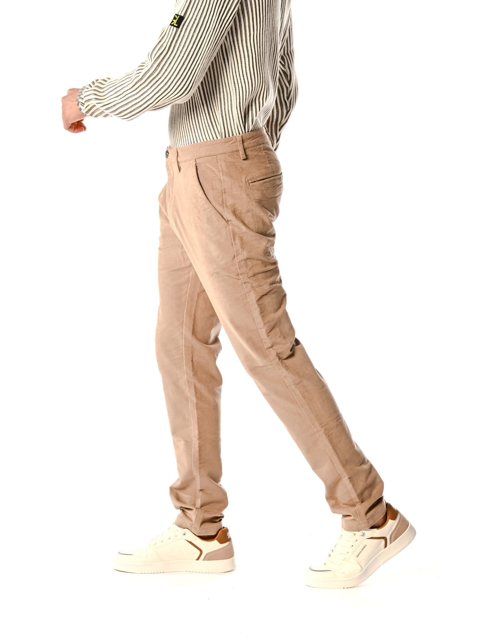 Chino Gianni Lupo William Beige slim fit operato GN21659 BEIGE GIANNI LUPO 