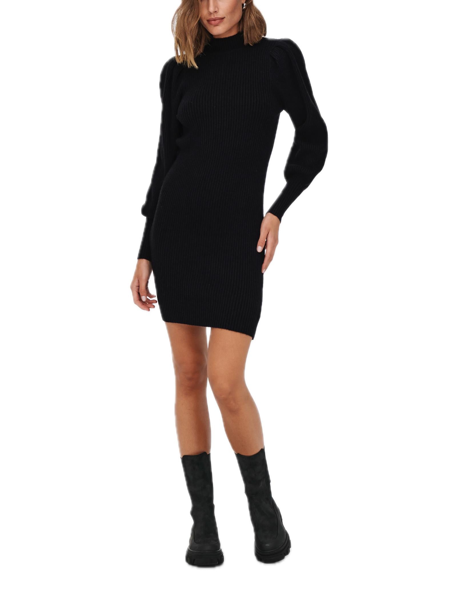 Abito Only  Katia Nero  a collo alto 15232502 /Black ONLY 