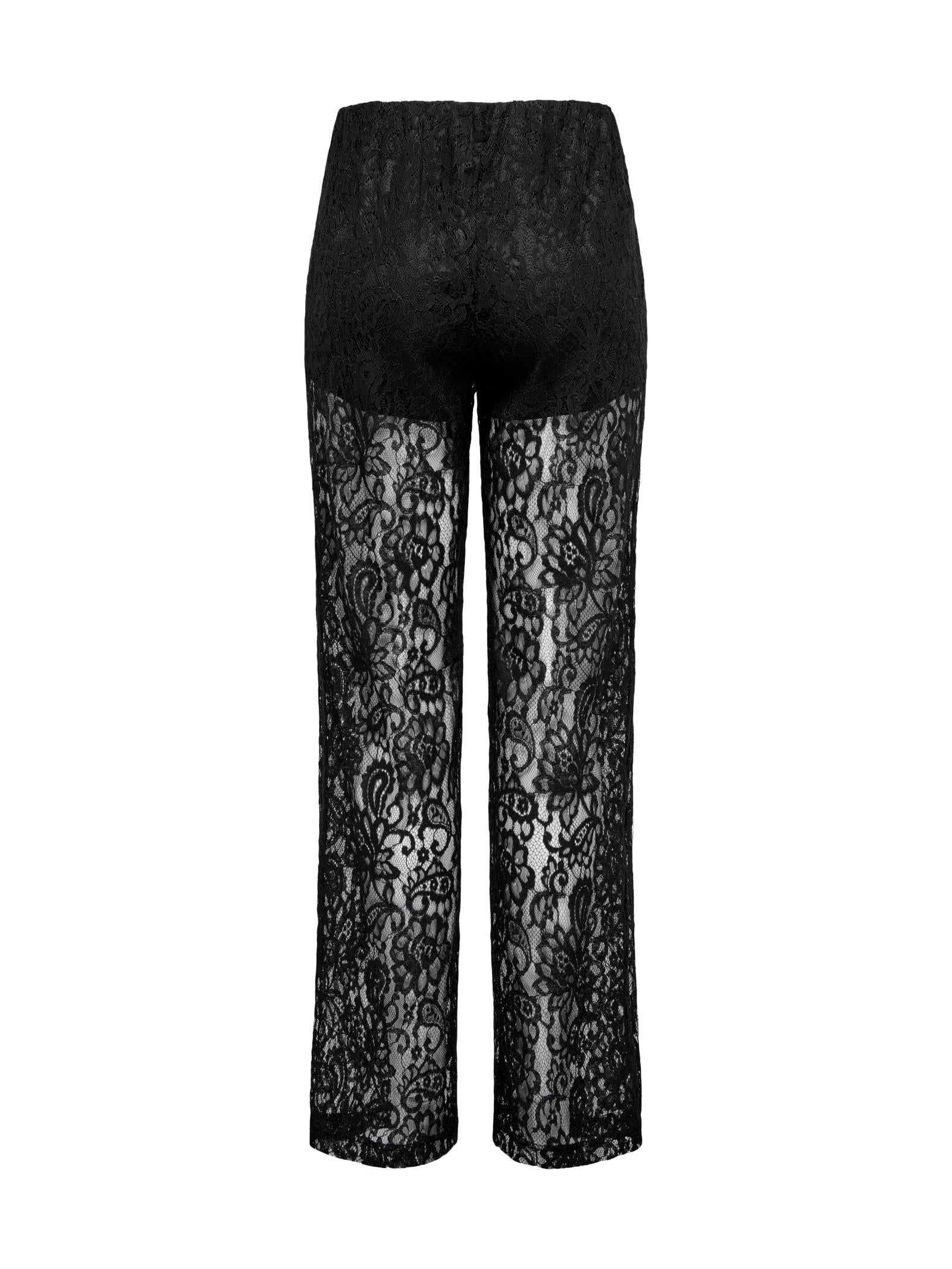 Pantalone Only Emia Nero in pizzo 15358421 /Black ONLY 