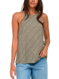 Top Only Nero Beige a righe 15374869 /Black ONLY 