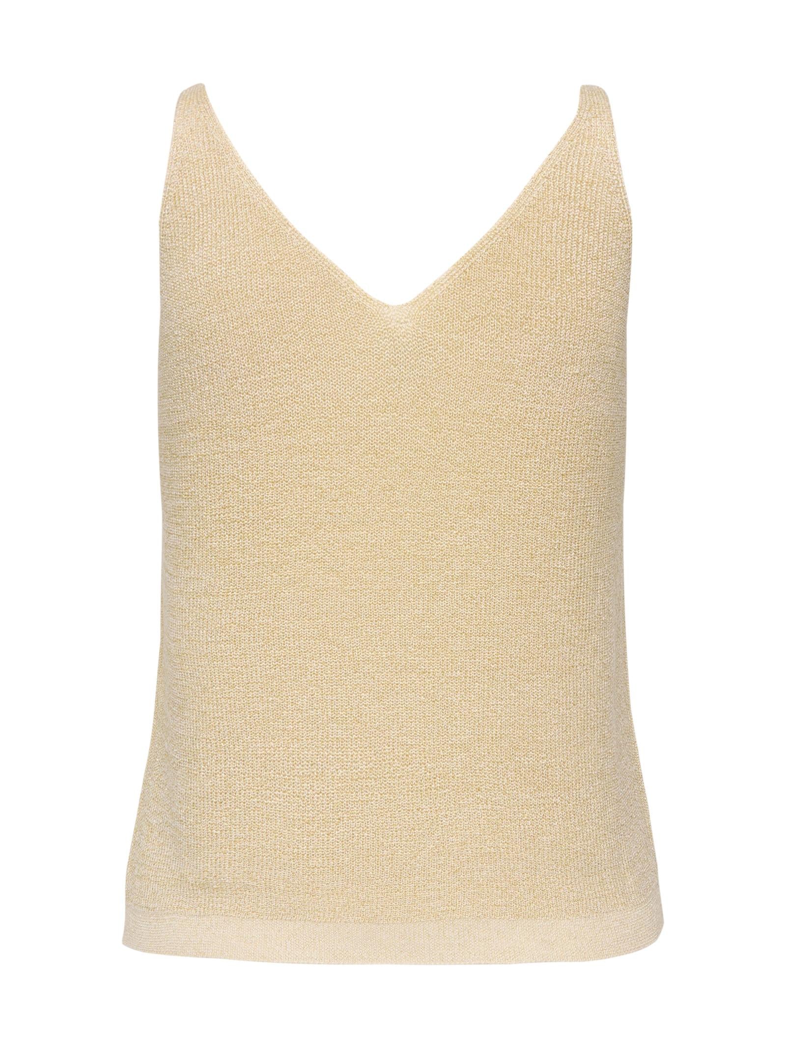 Top Only Shina Oro scollo a V 15322379 /Birch Gold ONLY 