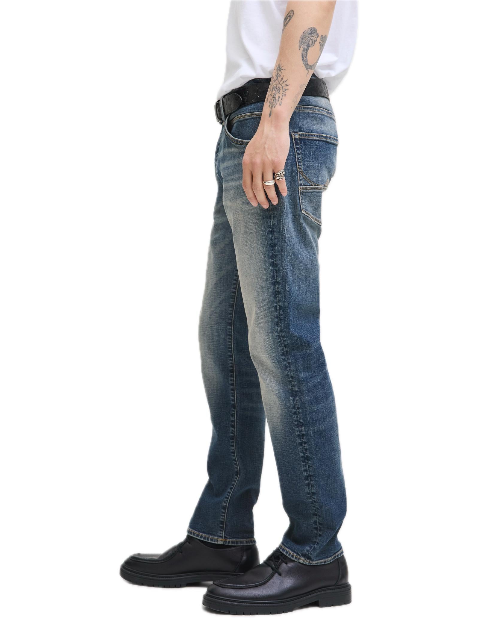 Jeans Jack & Jones Blue Denim Mike Tapered fit 12278228 /Blue Denim JACK & JONES 