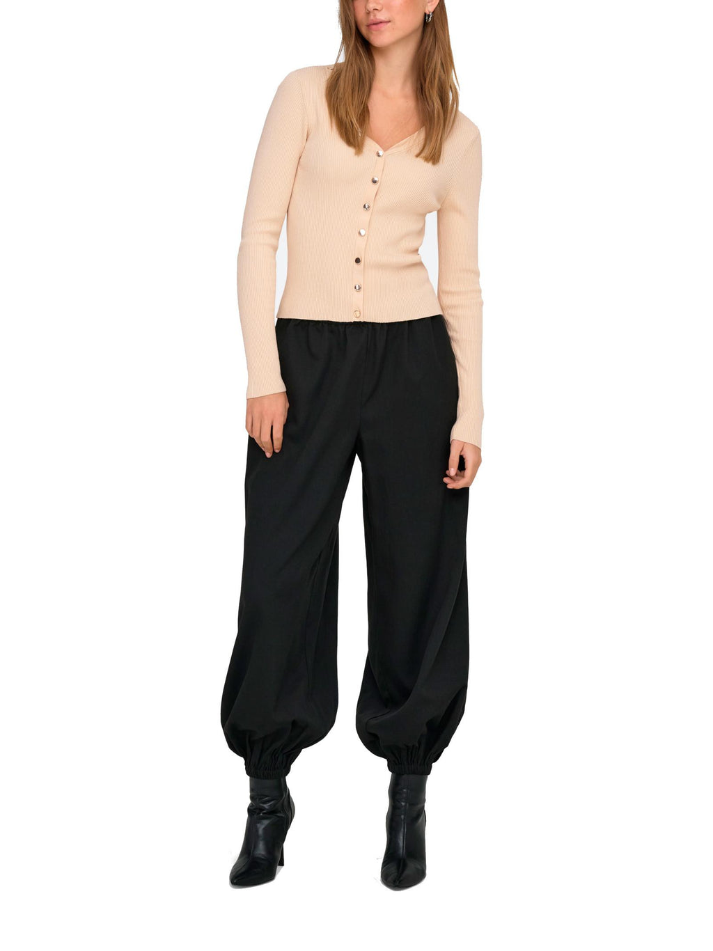 Cardigan  JDY Yelle Sabbia con bottoni 15358236 /Sandshell JDY 