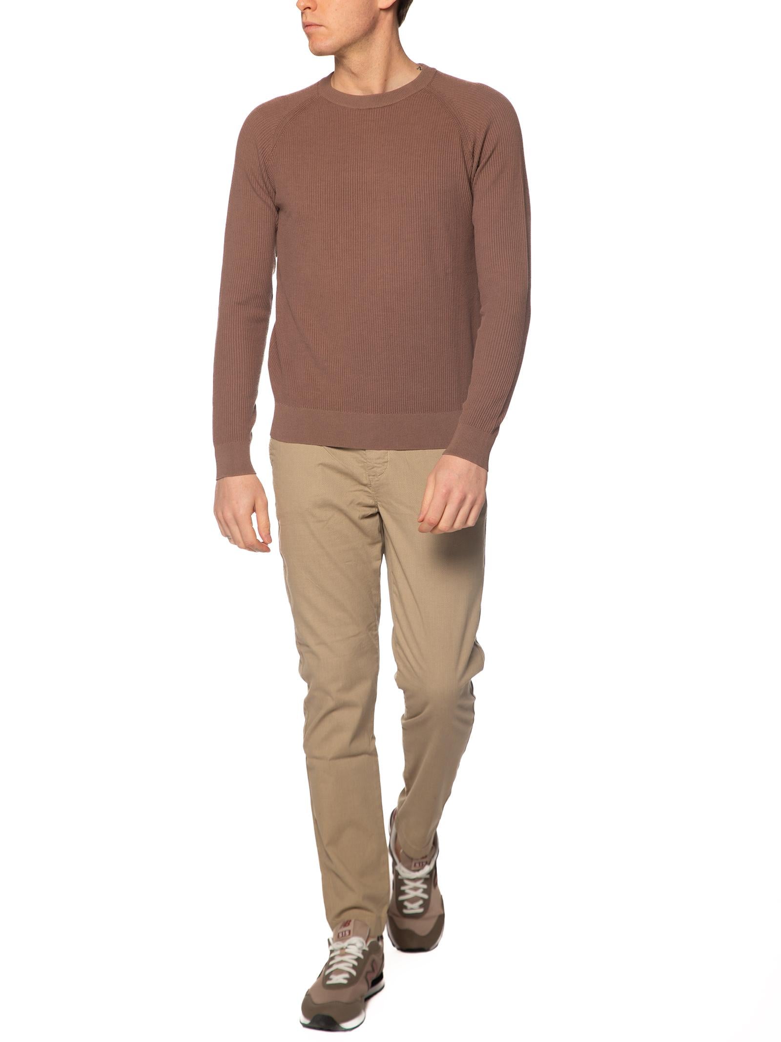 Maglia Seinse Fango a costine ME3196 FANGO SEINSE 