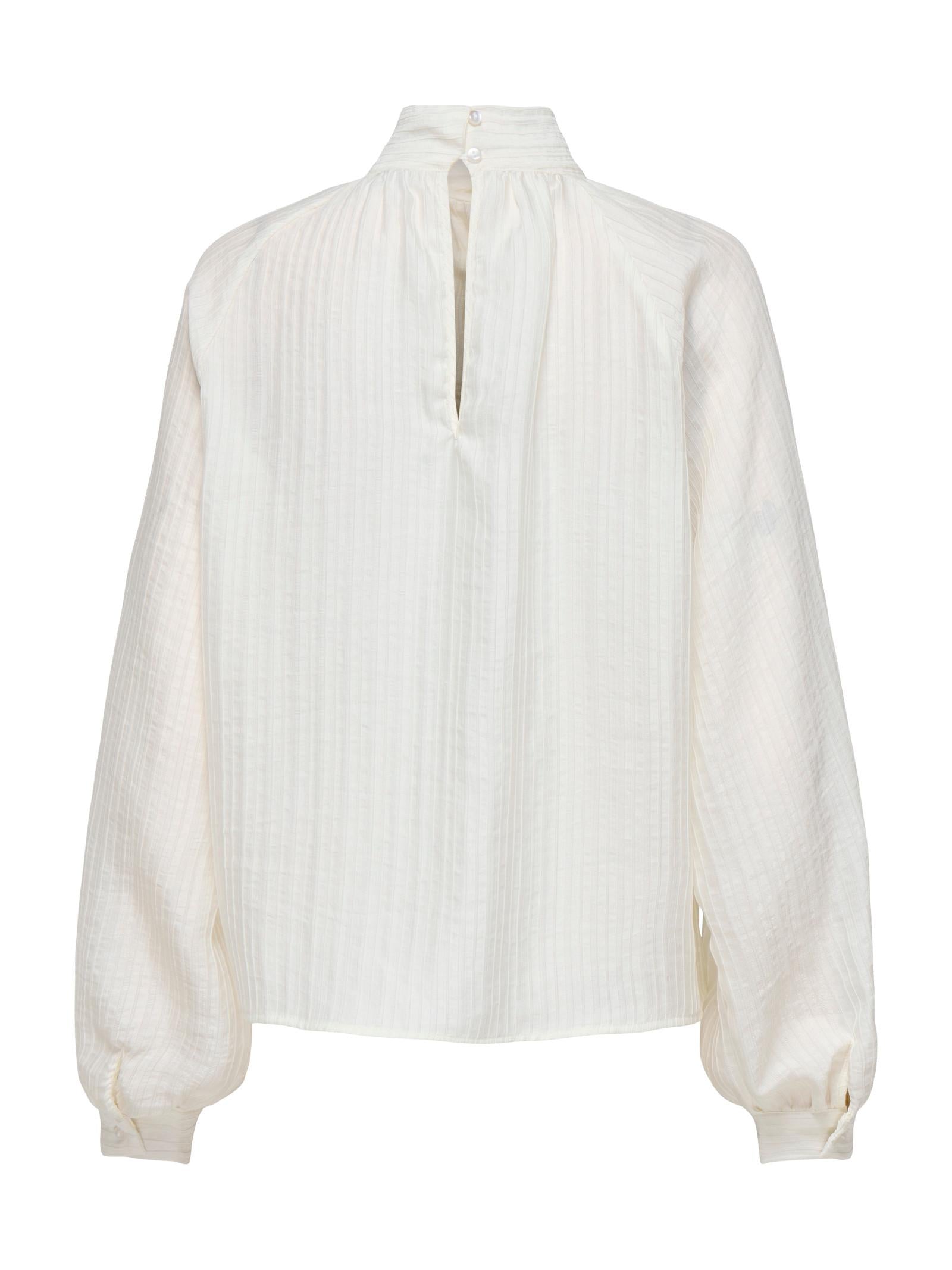 Blusa Jacqueline De Yong Norma Bianco 15357543 /Cloud Dancer JDY 