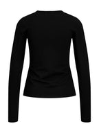 T-shirt JJXX Celine Nero a maniche lunghe 12258414 /Black JJXX 