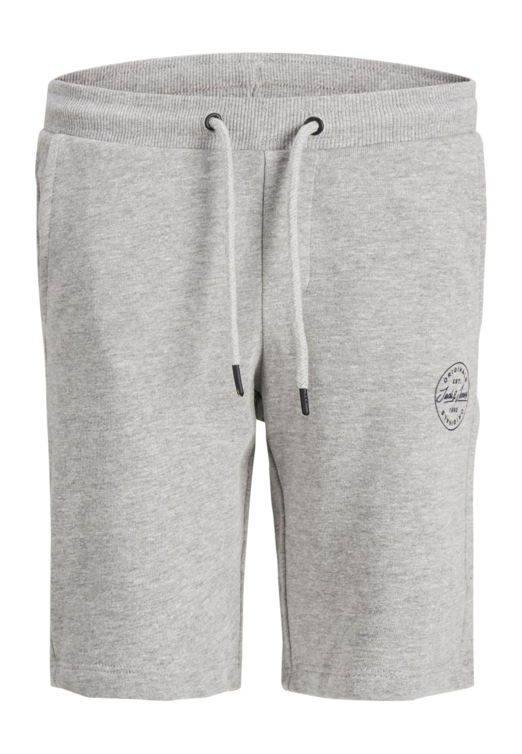Bermuda Jack & Jones Junior Grigio in felpa