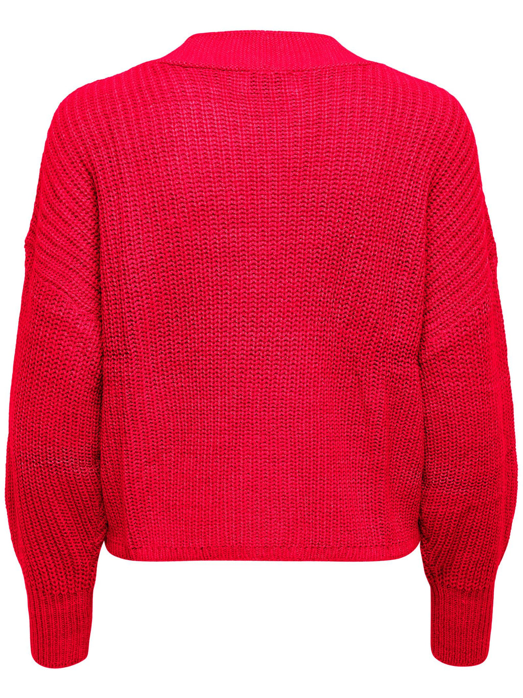 Cardigan Only Rosso Carol scollo a V 15211521 /Ski Patrol ONLY 