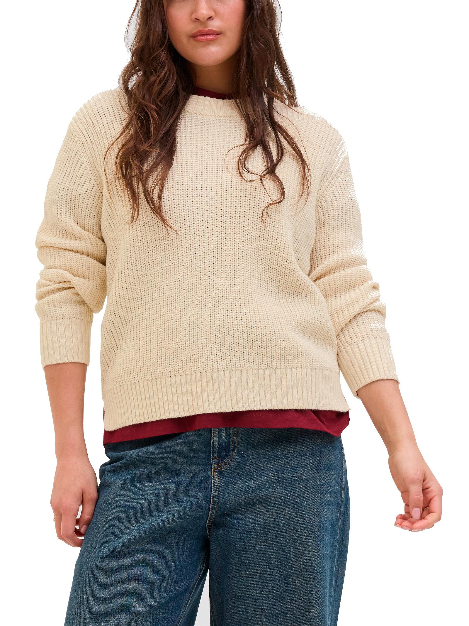 Maglia JJXX Global Panna Loose 12288012 /Moonbeam JJXX 