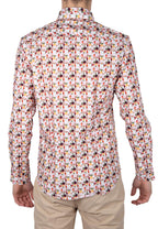 Camicia Alessandro Lamura Sabbia manica lunga