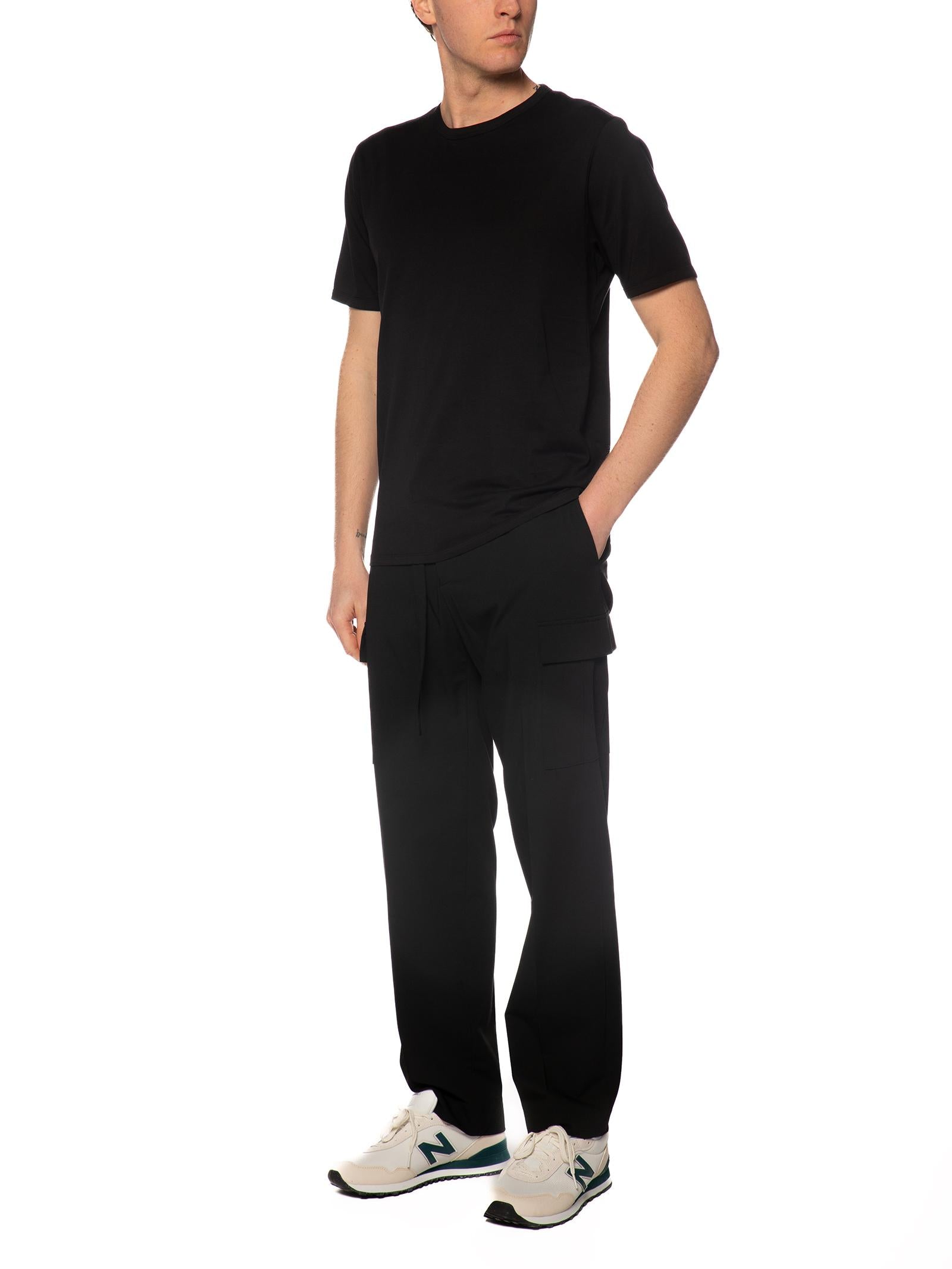 T-shirt Seinse Nero con taschino TE3240 NERO SEINSE 