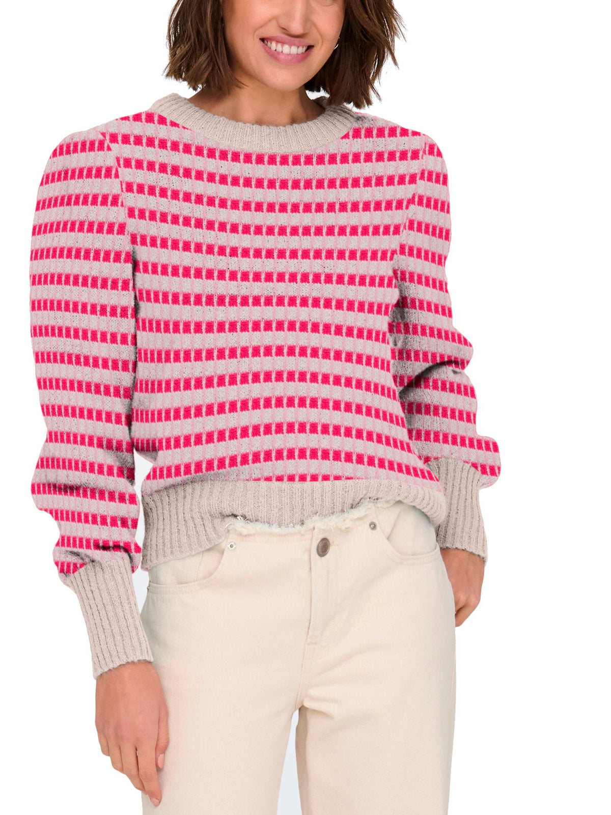 Maglia Jacqueline De Yong Sigrid Fucsia fantasia 15304813 /Love Cement JDY 