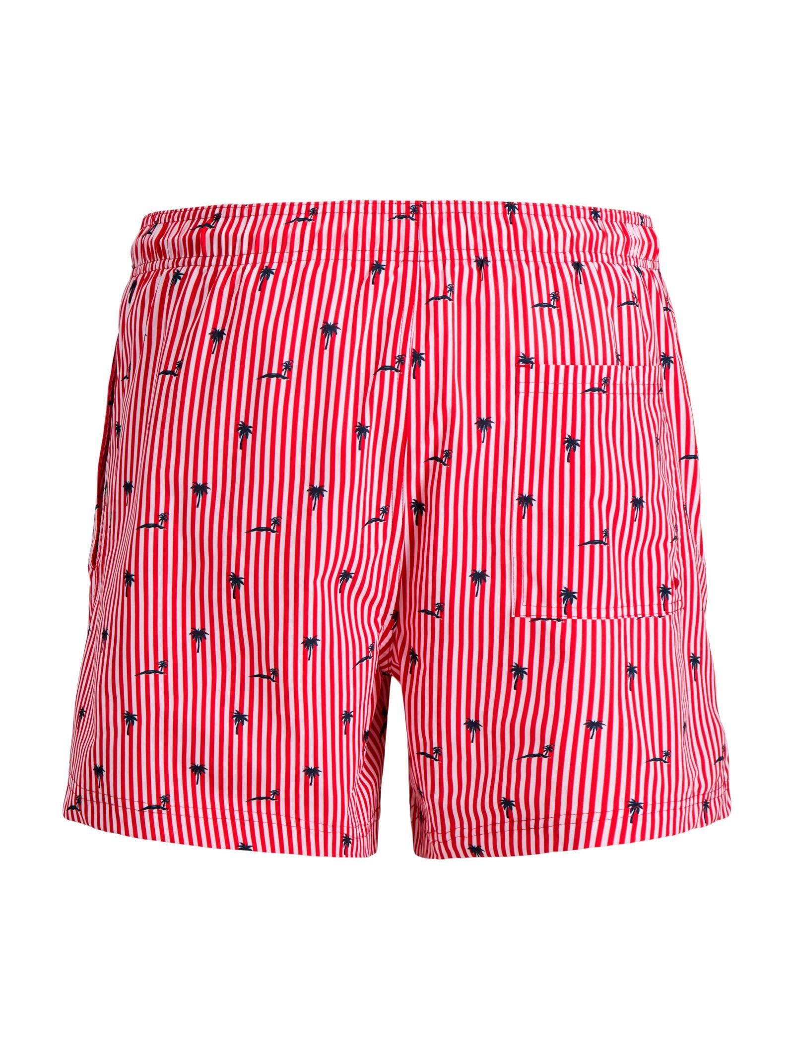 Costume Jack & Jones Maui Stripe Riga rossa 12291425 /True Red JACK & JONES 
