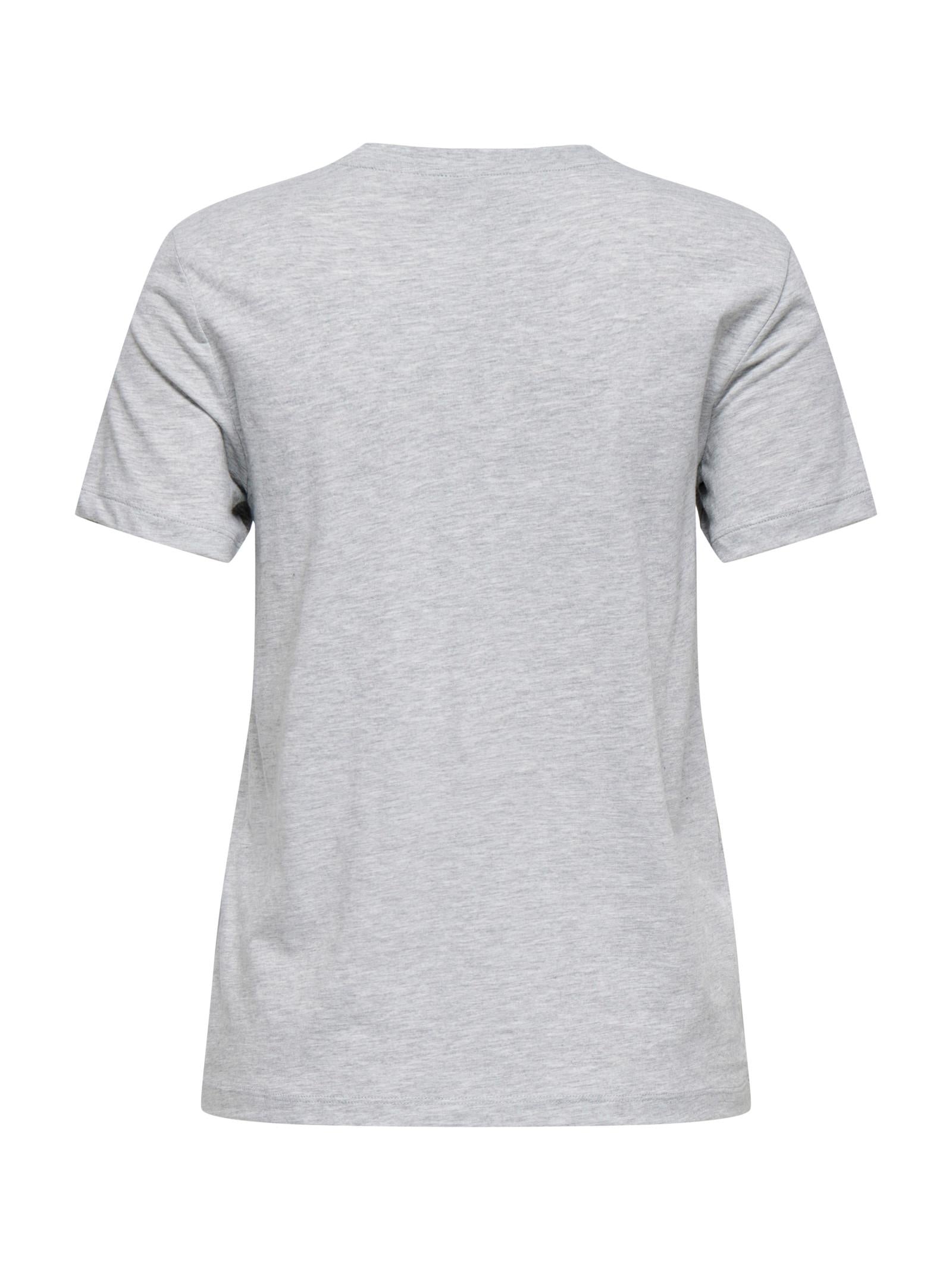 T-shirt Only Nita Grigio con stampa 15355690 /Light Grey Melange ONLY 