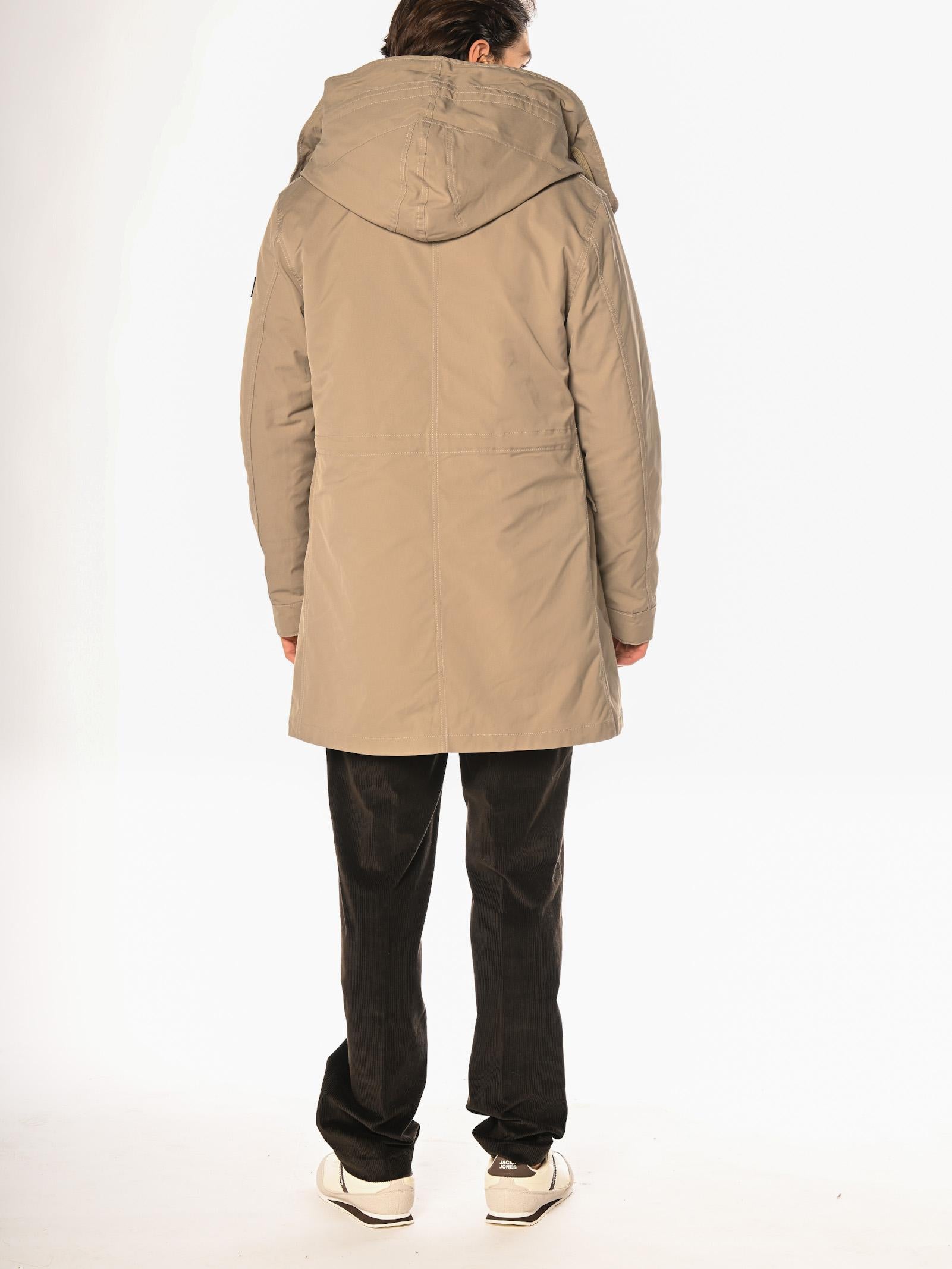 Parka Gianni Lupo Beige con cappuccio GL9817 BEIGE GIANNI LUPO 