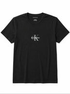 T-shirt Calvin Klein Nero Monologo LV04RB866G UB1 CALVIN KLEIN 