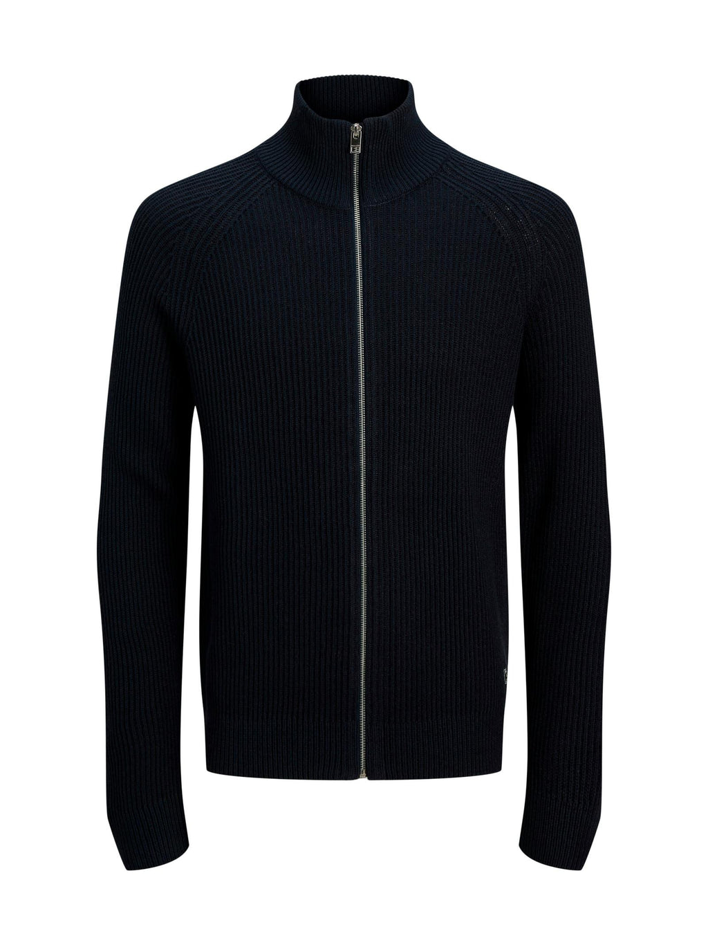 Cardigan in maglia Jack & Jones Pannel Nero a coste 12278920 /Black JACK & JONES 