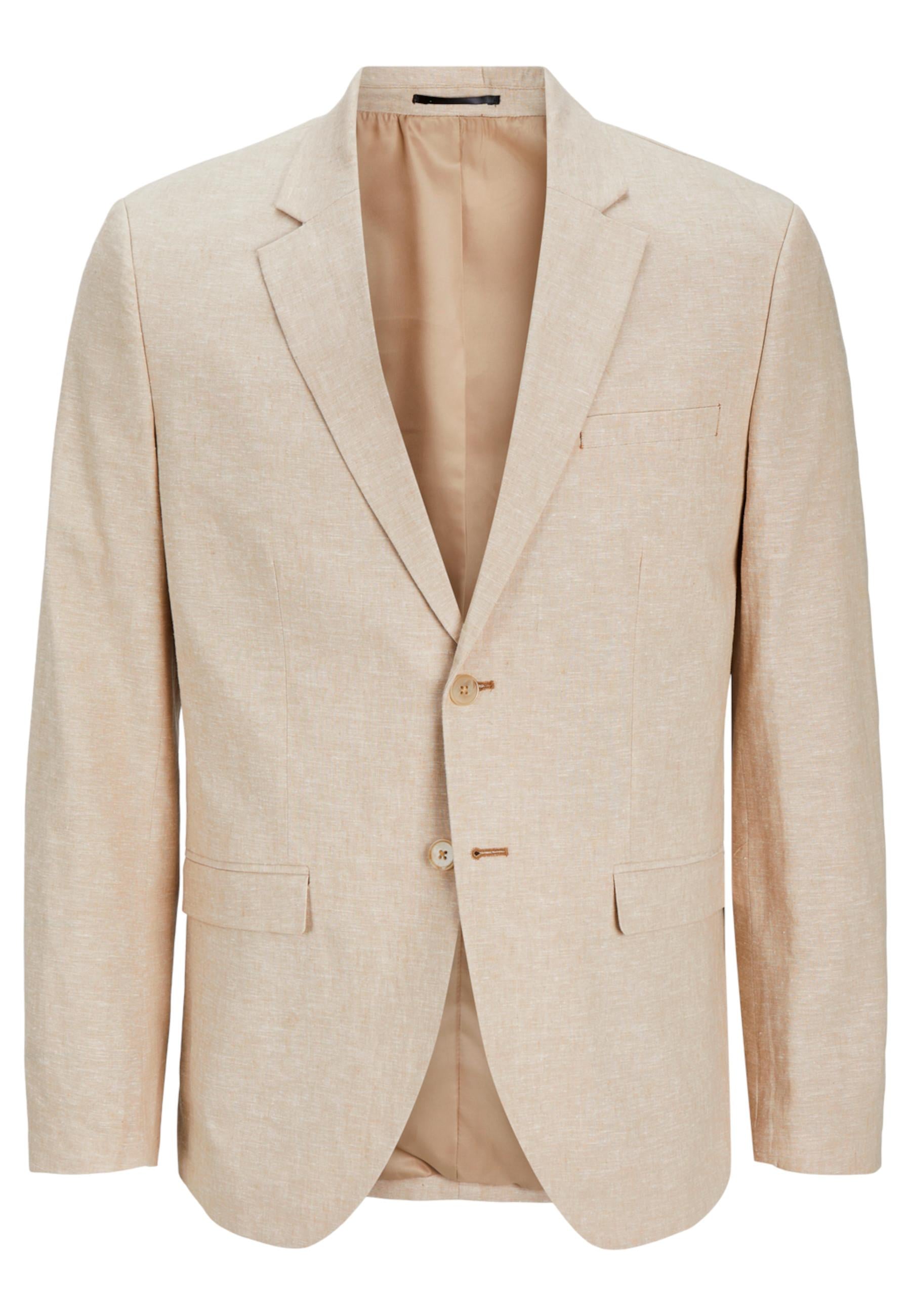 Giacca Jack & Jones Beige lino