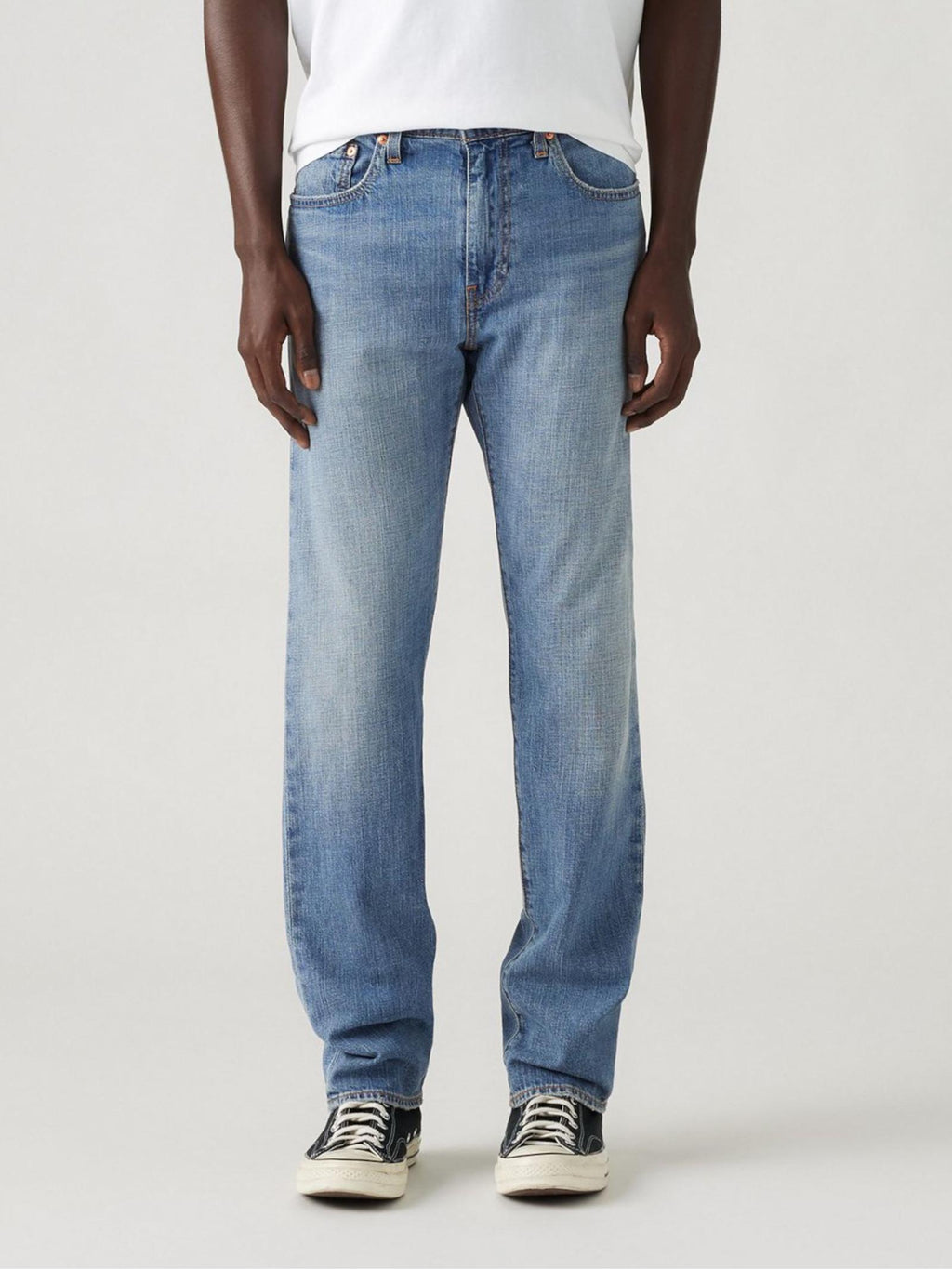 Jeans LEVI'S®  502  Medium Blue Denim Taper 5021637 Med Indigo - Worn In LEVI'S® 