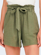 Shorts Jacqueline De Yong Verde Say in lino 15225921 /Kalamata JDY 