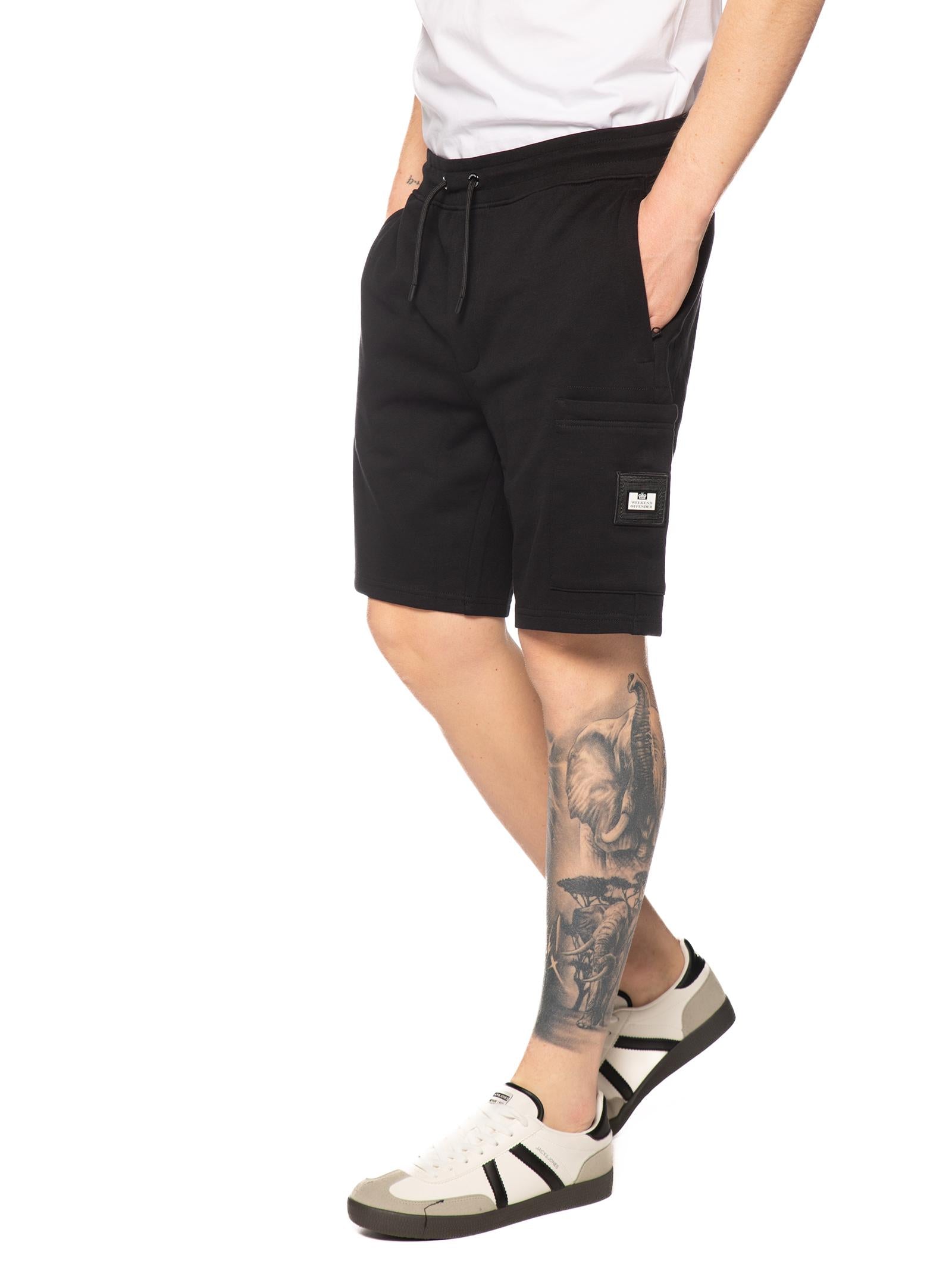 Bermuda Weekend Offender Neor cargo in felpa HAWKINS NERO WEEKEND OFFENDER 