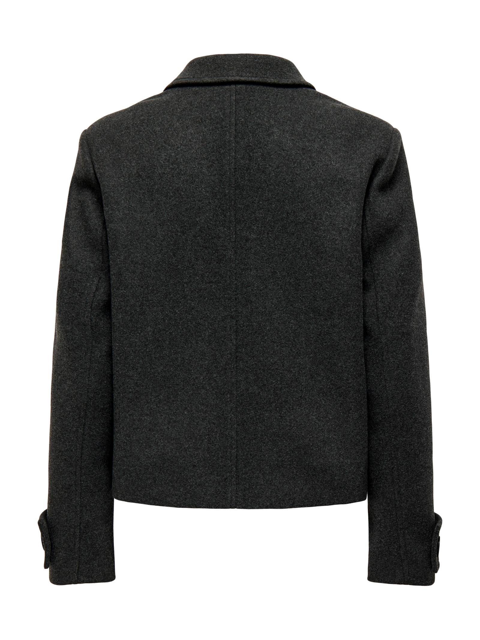 Cappotto Only  Freja Antracite corto 15320983 /Dark Grey Melange ONLY 