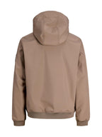 Giubbotto Jack & Jones Basic Fango in Softshell  con cappuccio 12236300 /Falcon JACK & JONES 