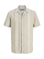 Camicia Jack & Jones Verde salvia Summer Lino 12291964 /Mermaid JACK & JONES 