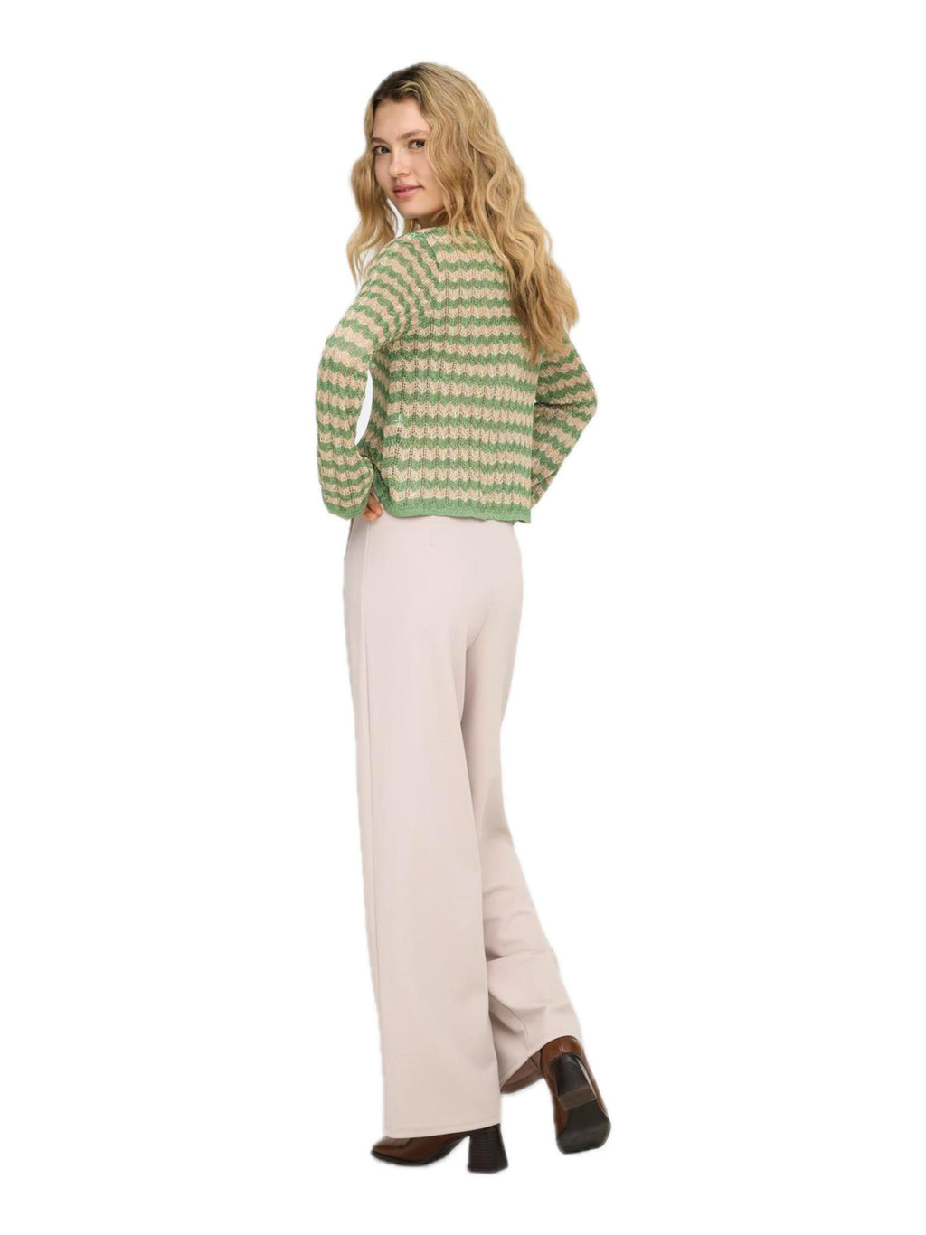 Maglia Only Agathe Verde 15363071 /Fluorite Green ONLY 