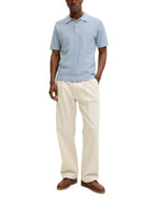 Polo Jack & Jones Riley Celeste in maglia 12292034 /Ashley Blue JACK & JONES 
