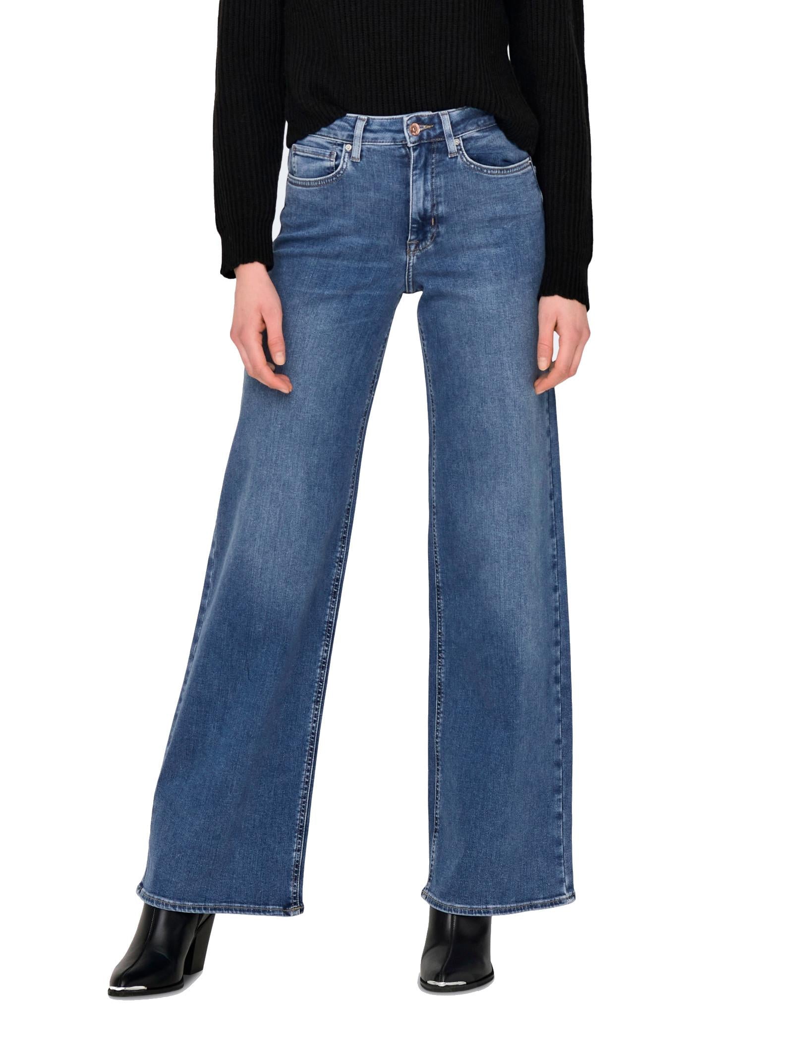 Jeans Only Madison Medium Blue Denim a palazzo 15282980 /Medium Blue Denim ONLY 