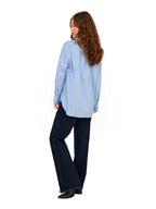 Camicia JDY Mio Celeste a righe 15359455 /Chambray Blue JDY 