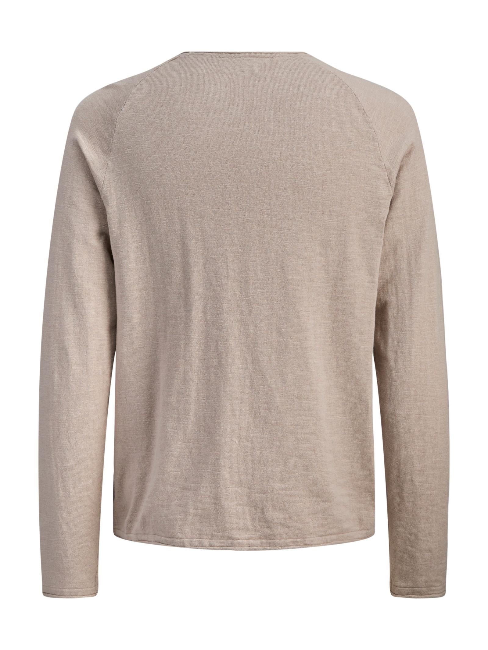 Maglia Jack & Jones Breeze Beige taglio vivo 12294189 /String JACK & JONES 