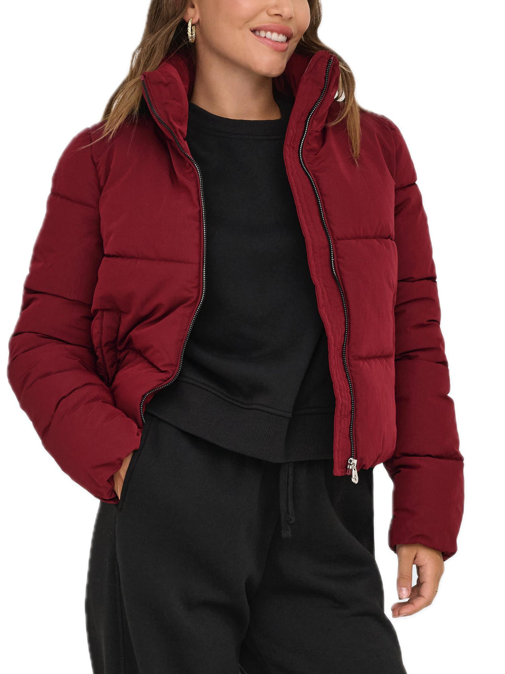 Piumino Only Dolly Bordeaux 15205371 /Cabernet ONLY 