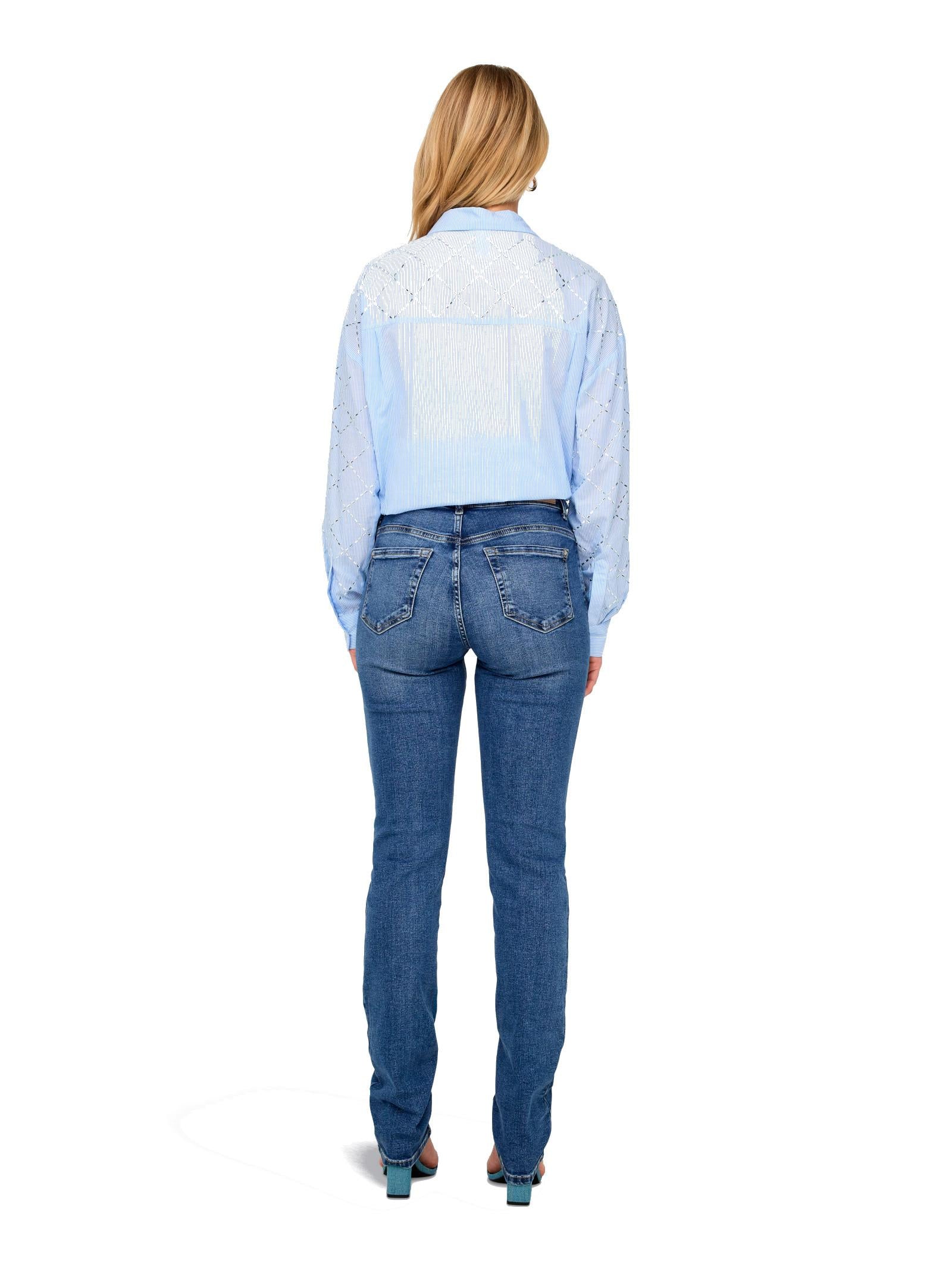 Jeans Only Sui Medium Blue slim fit 15330805 /Medium Blue Denim ONLY 