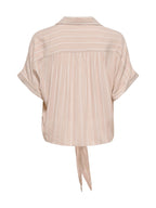 Camicia Only Beige Paula cropped 15281497 /Pumice Stone ONLY 