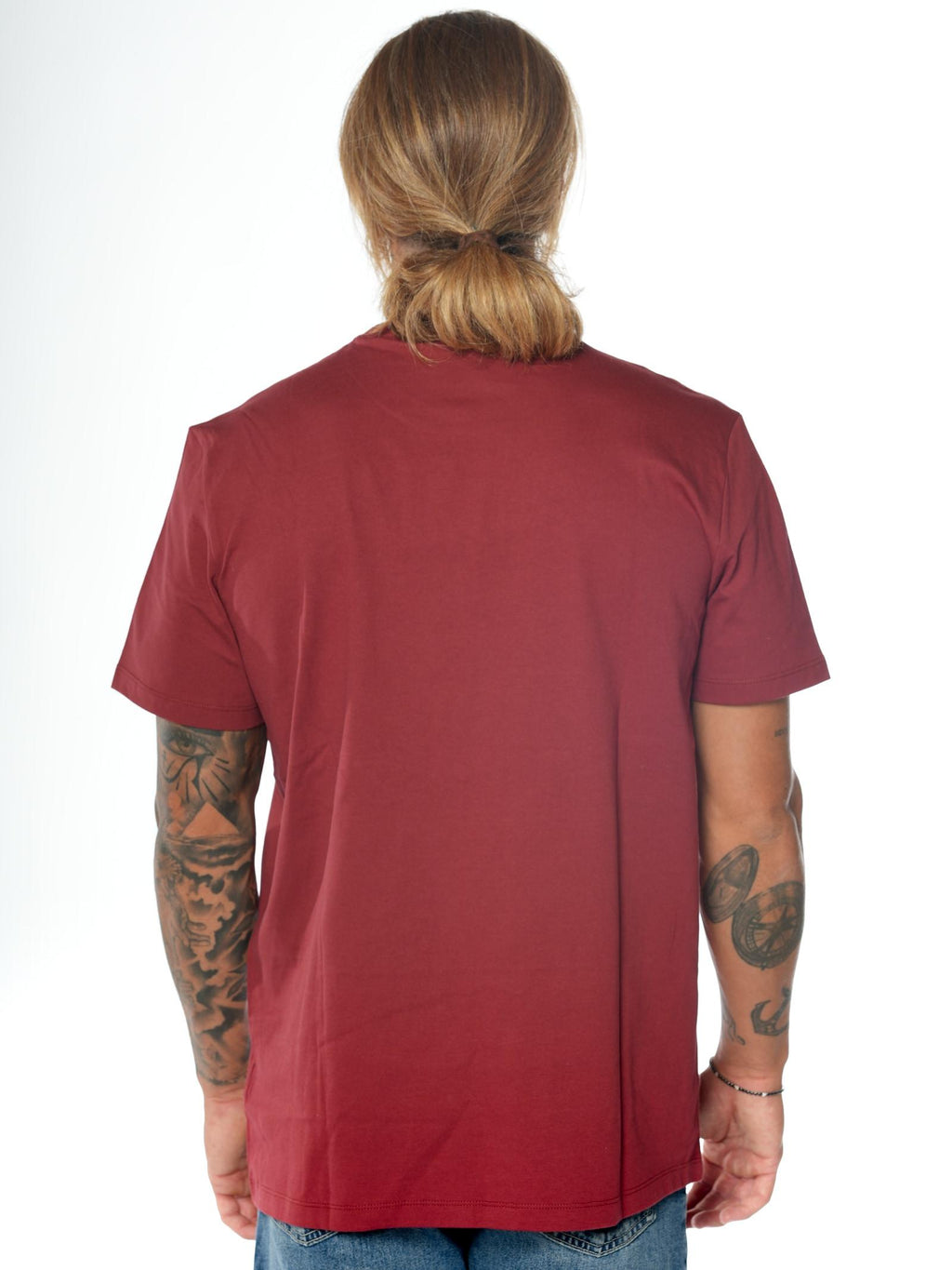 T-shirt Calvin Klein Rosso Classic monogram LV04RD254G XWJ CALVIN KLEIN 