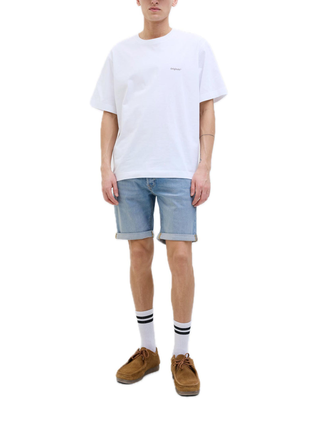 Bermuda Jack & Jones Blue Denim Rick regular 12269496 /Blue Denim JACK & JONES 